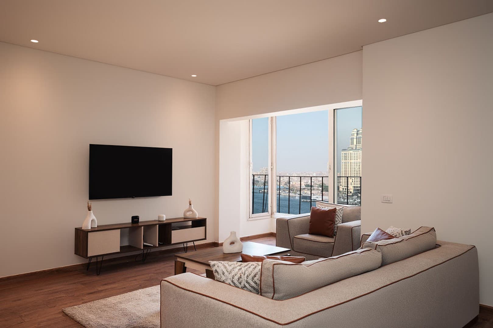Nile-View | Cozy 1BR Apartment in Cairo — photo 1